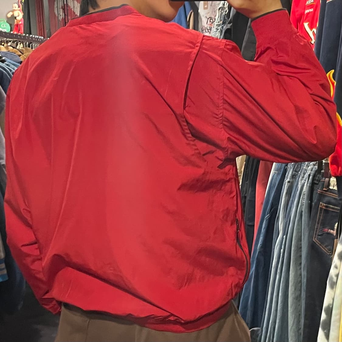 [IM] Nike 나이키 미드스우시 레드 웜업 상품이미지5