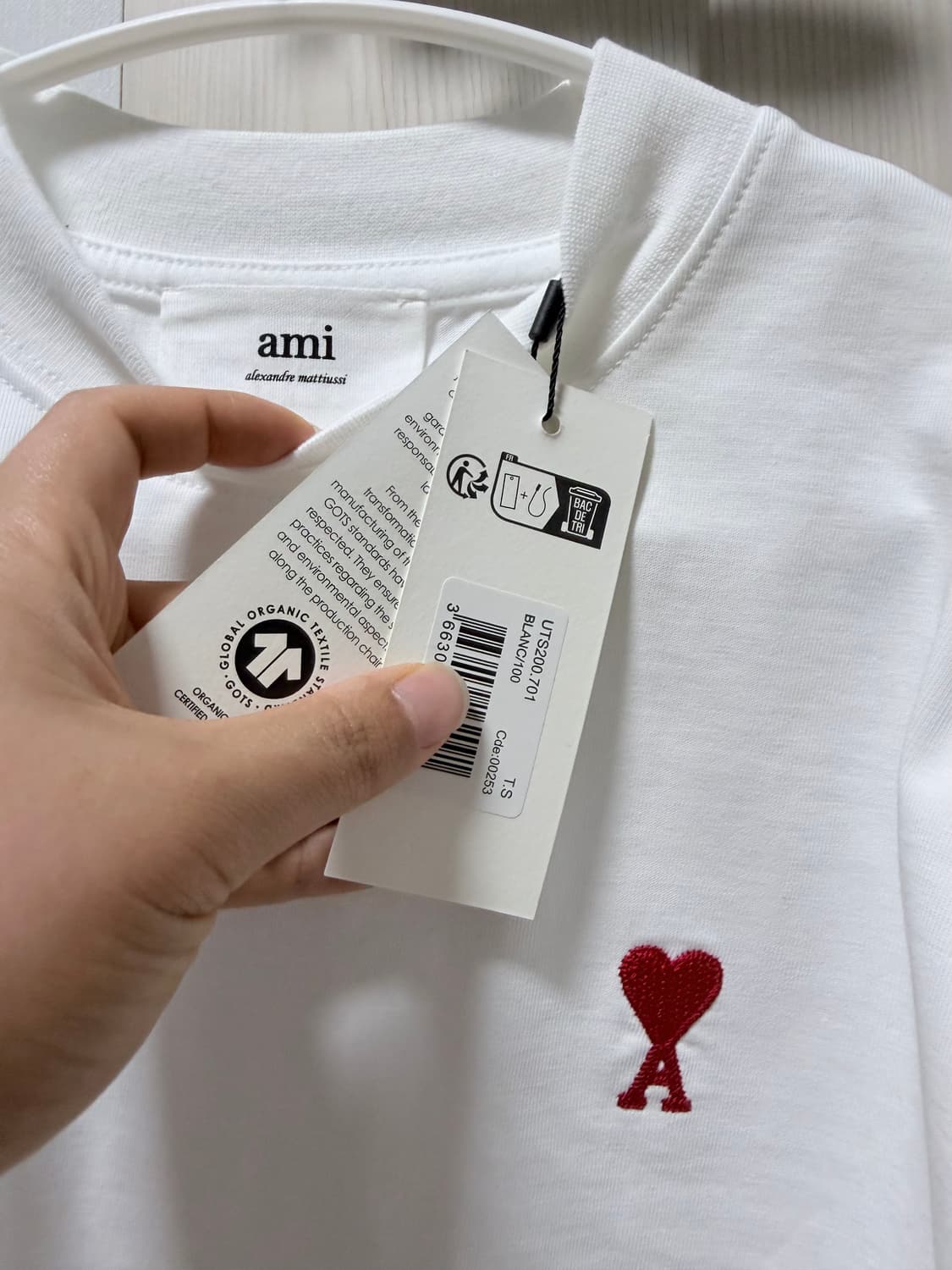 아미 롱슬리브 스몰 새상품 상품이미지2