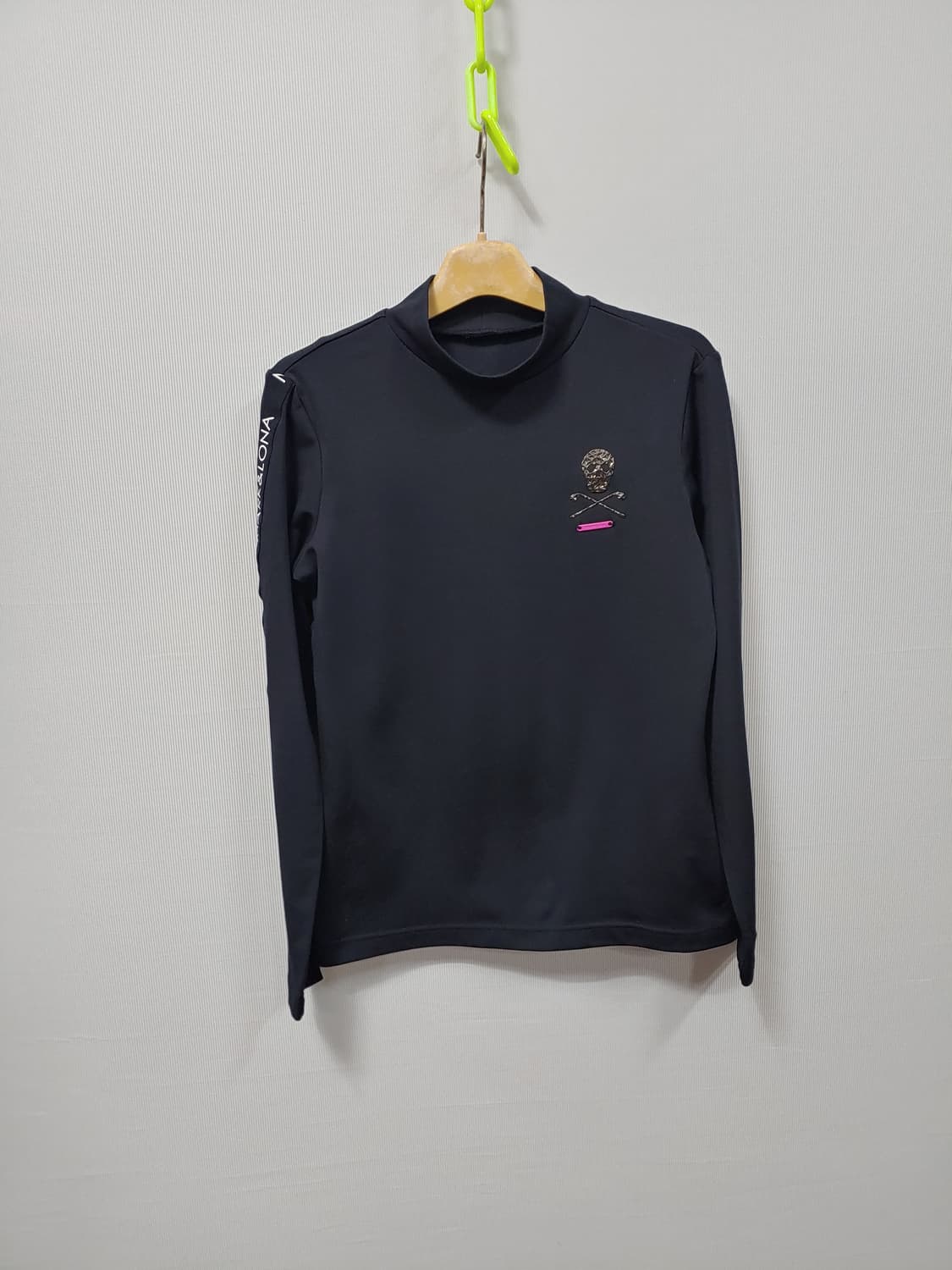 마크앤로나 블랙 골프웨어 긴팔 티셔츠 XS 상품이미지1