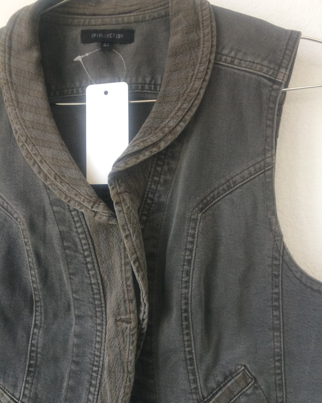 Denim vest 상품이미지4