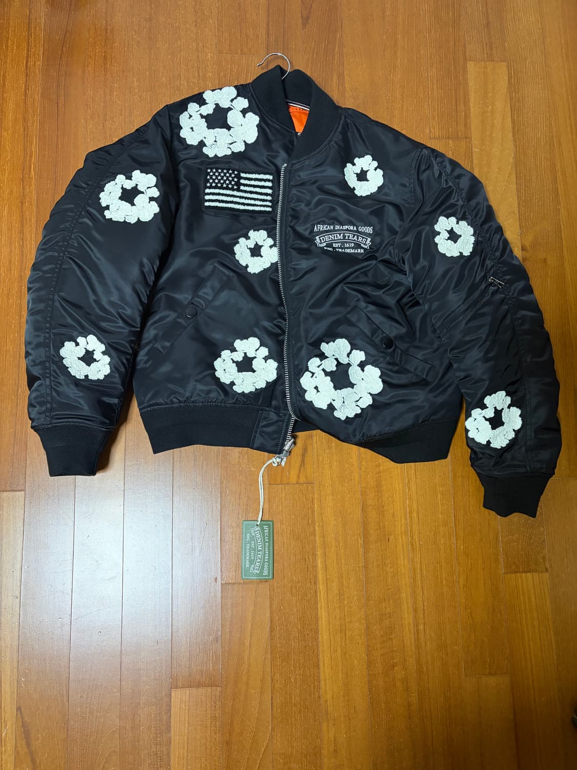 데님 티어스 봄버 상품이미지1