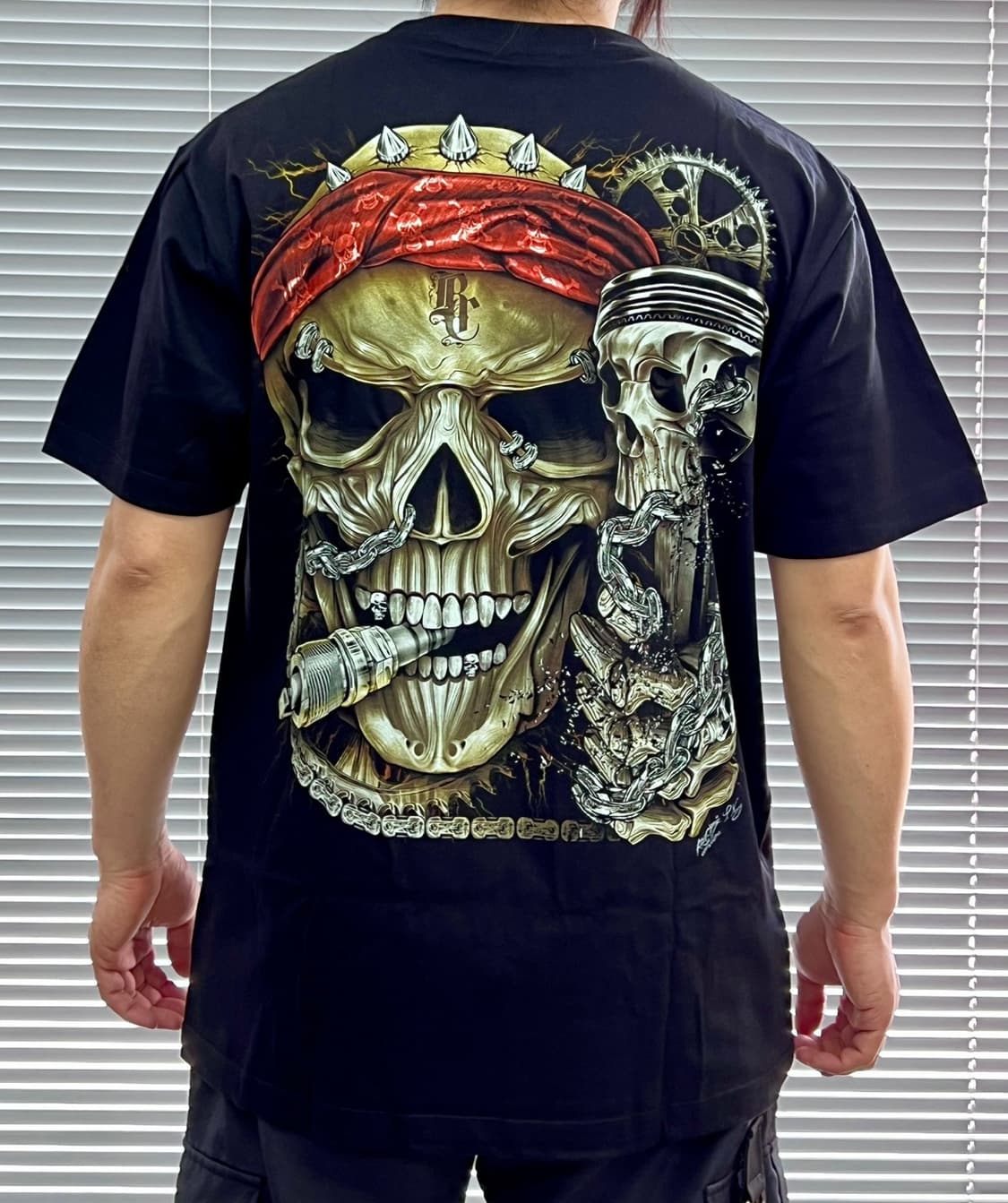 열정 빨간띠 스컬 바이크  상품이미지3