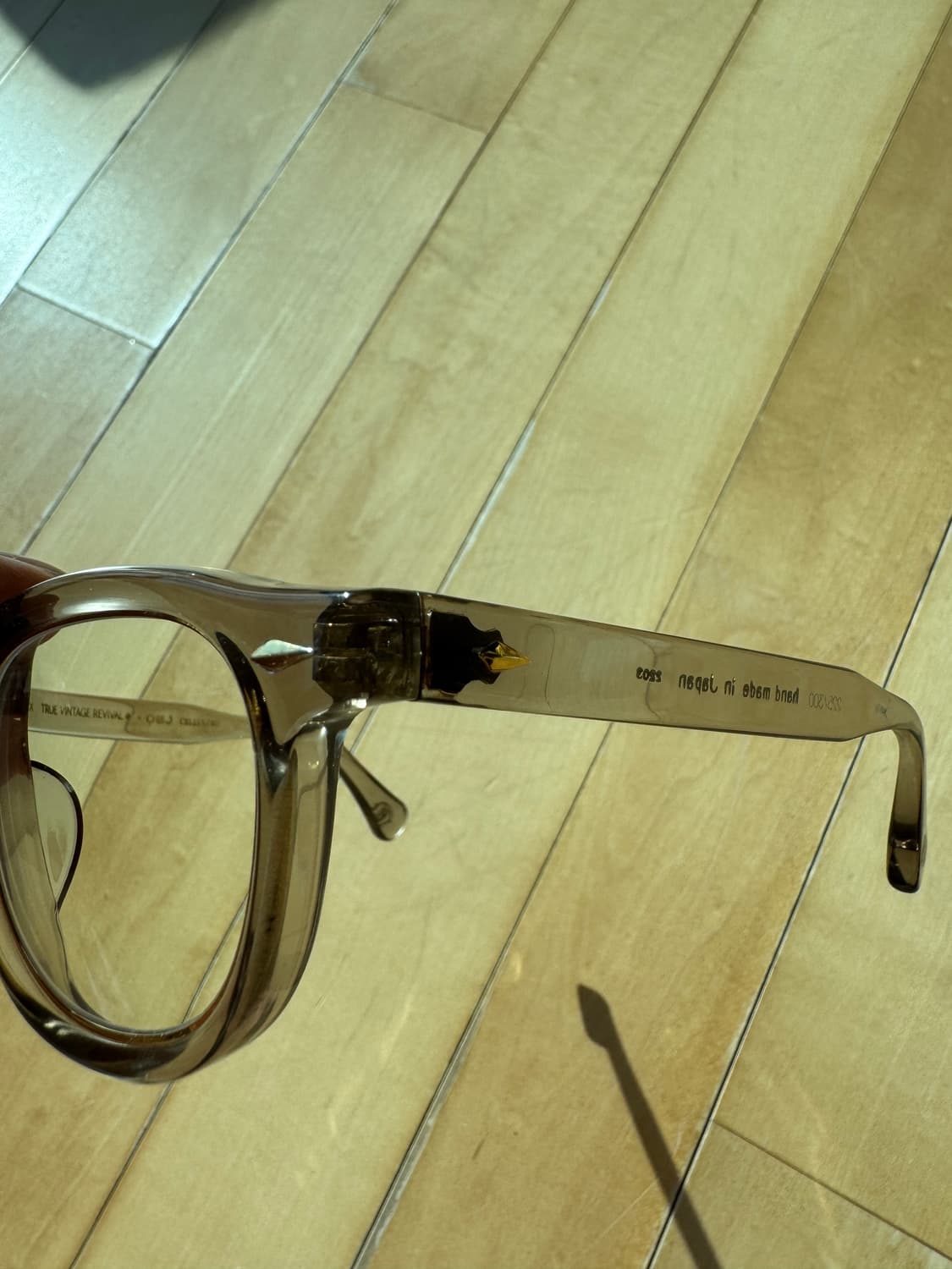 세계 300장 한정 TVR 504X x OBJ 셀룰로이드 사케 뿔테 상품이미지3