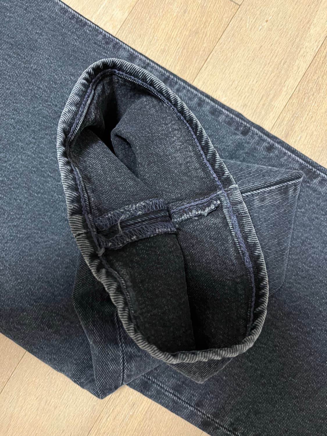 (새제품) 리바이스 / 501 흑청 프리미엄데님 /36x30 상품이미지10