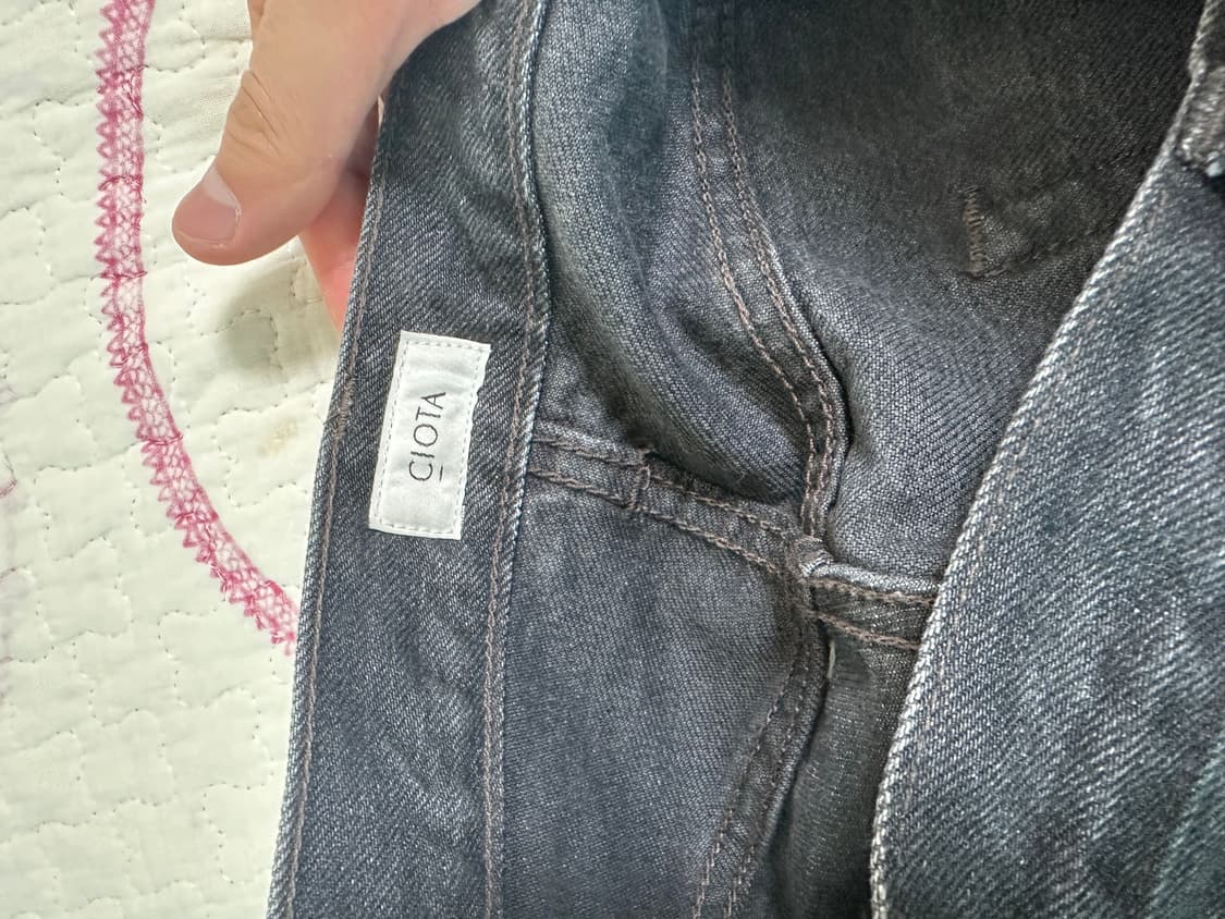 시오타 스트레이트 5포켓 팬츠 상품이미지6