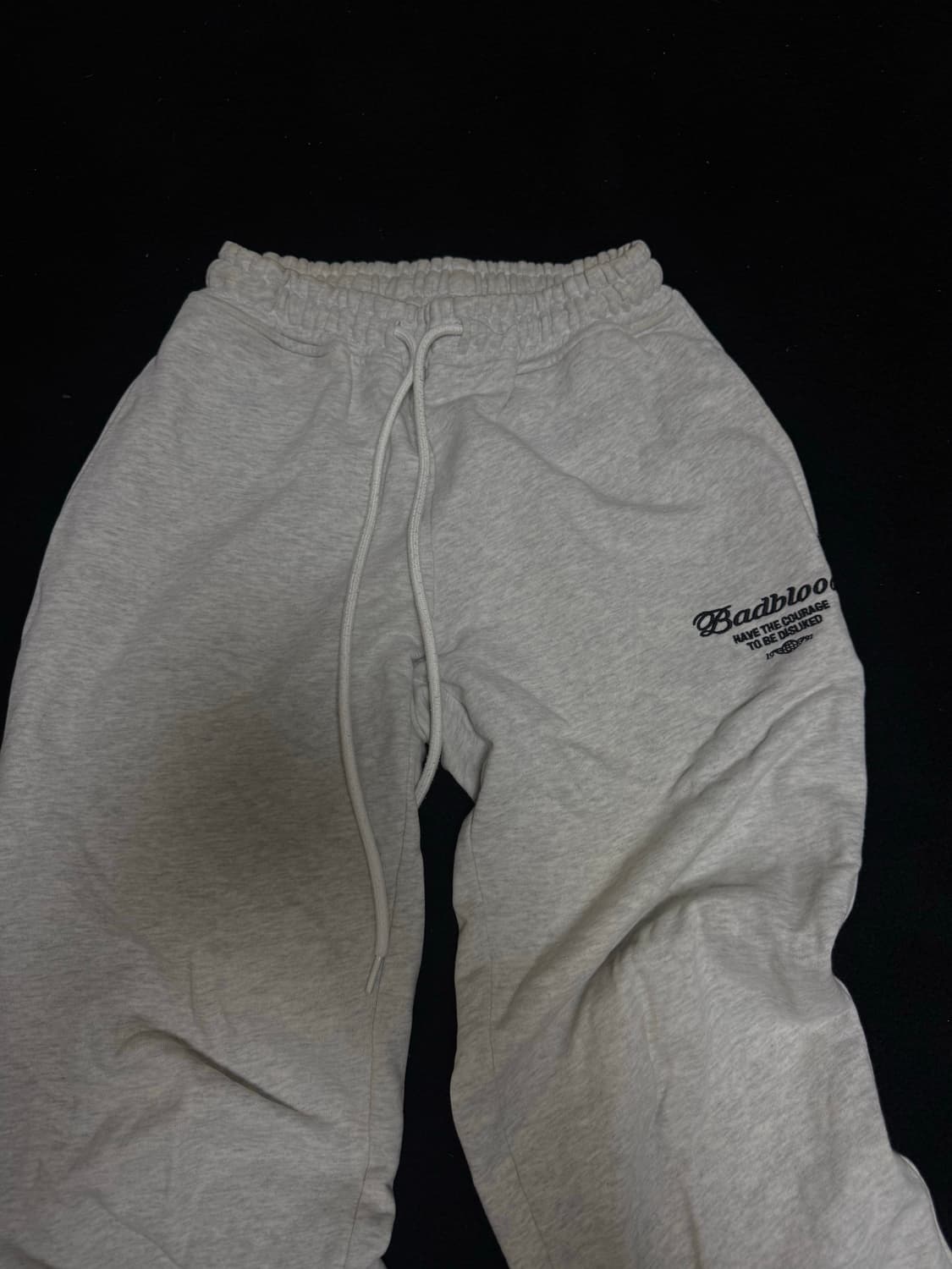 로고 2 way 조거 트라우져 - 애쉬 그레이 상품이미지1