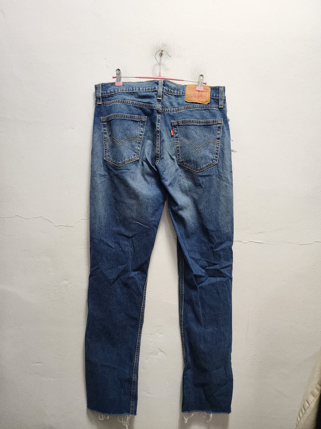 리바이스 511 시이드라인 데님 컷팅진 상품이미지2