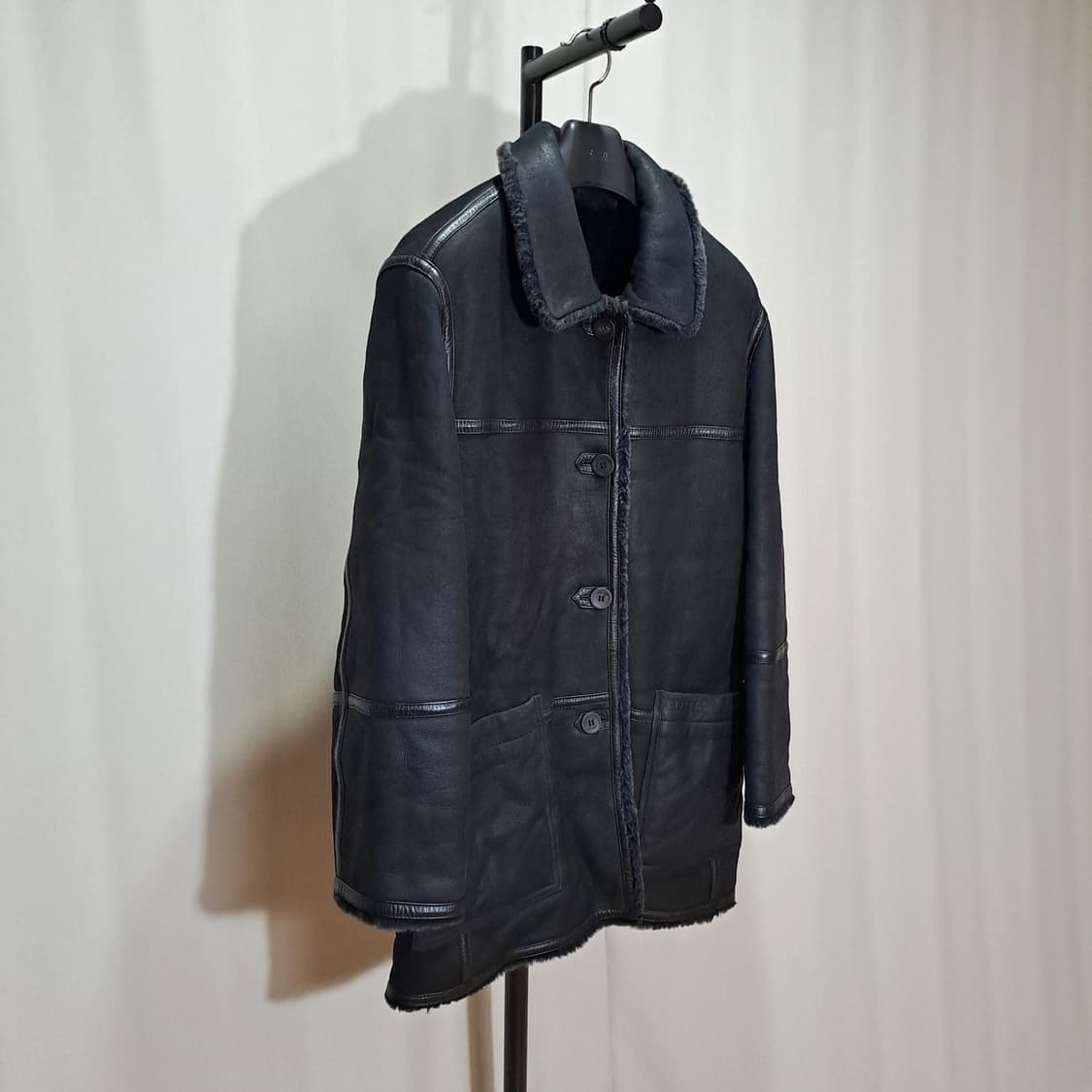 (택포) 스파소 양가죽 양털 리버서블 무스탕 105 B177 상품이미지4