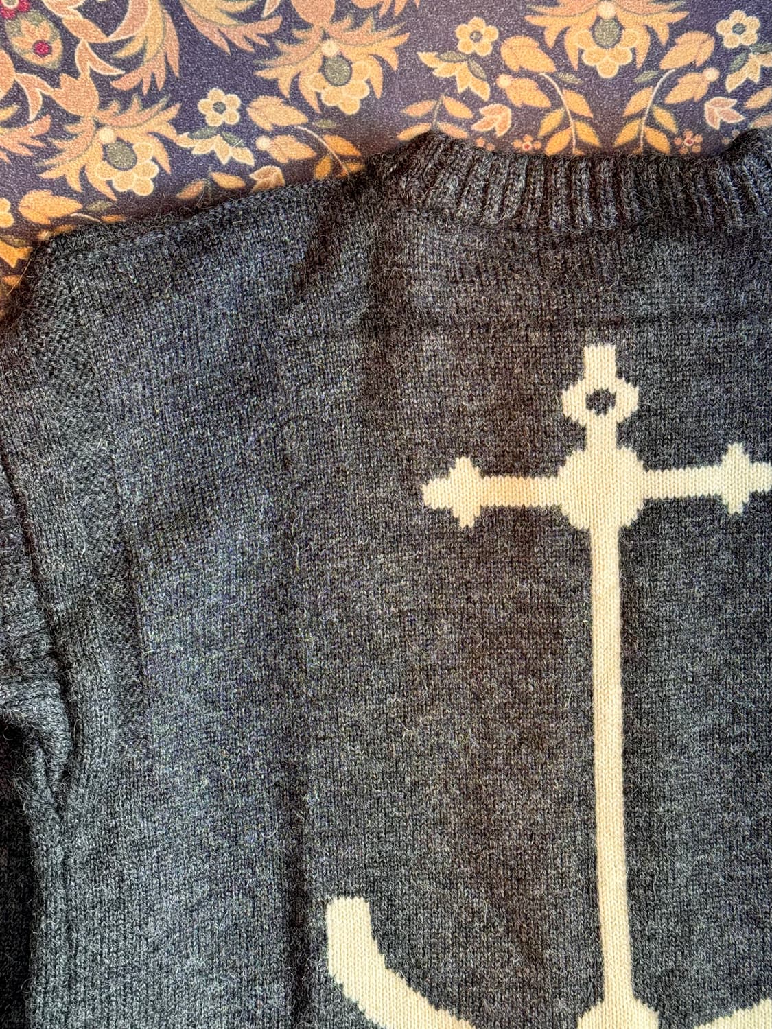 건지 울른스 피셔맨 홀 가먼츠 가디건 상품이미지6