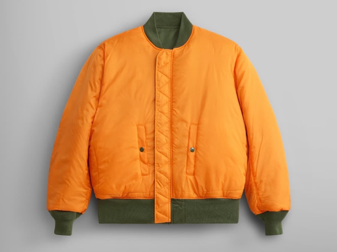 알파인더스트리 MA-1 플라이트 자켓 세이지 M 상품이미지3