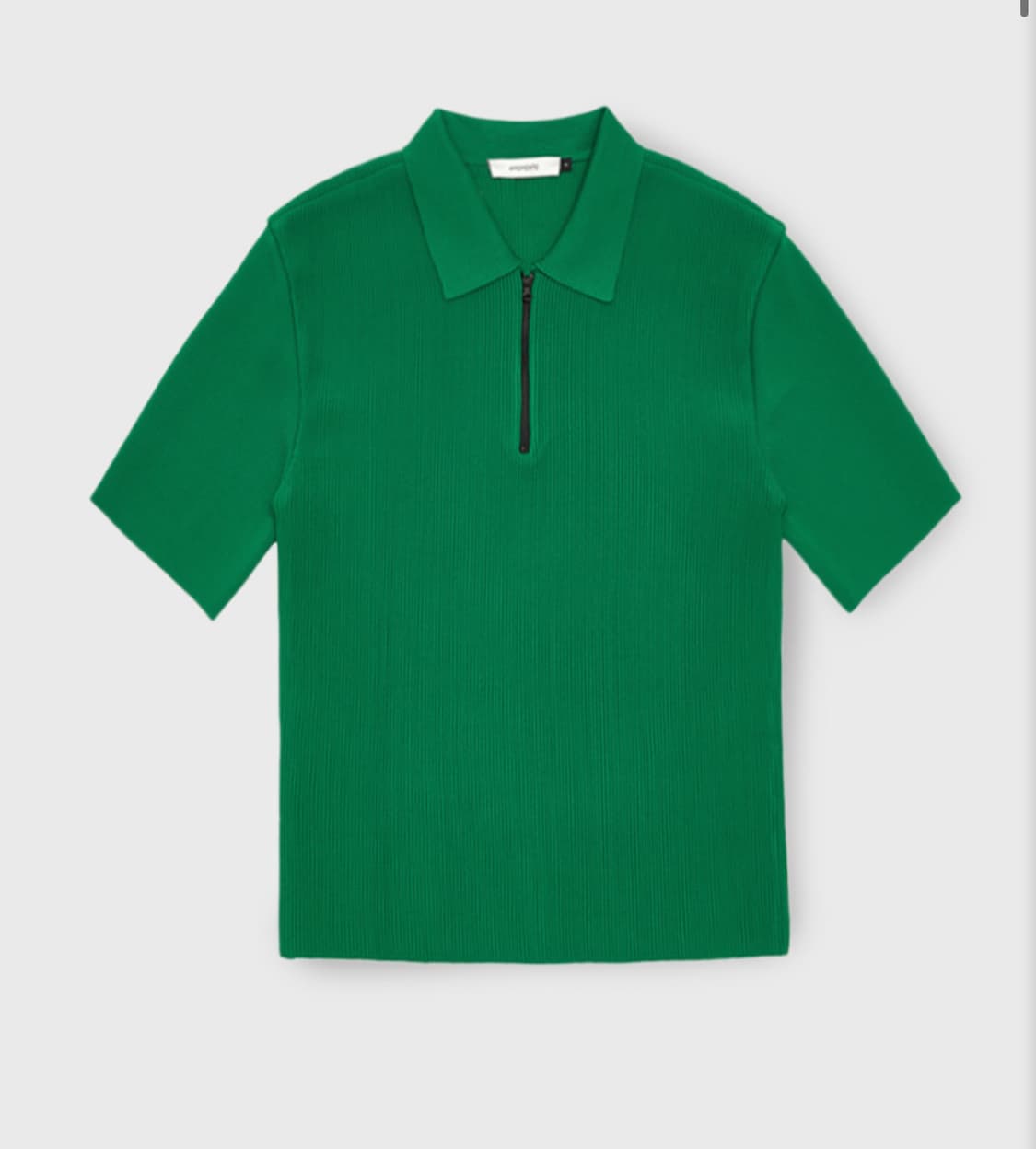 아모멘토 HALF ZIP-up collar knit 상품이미지1
