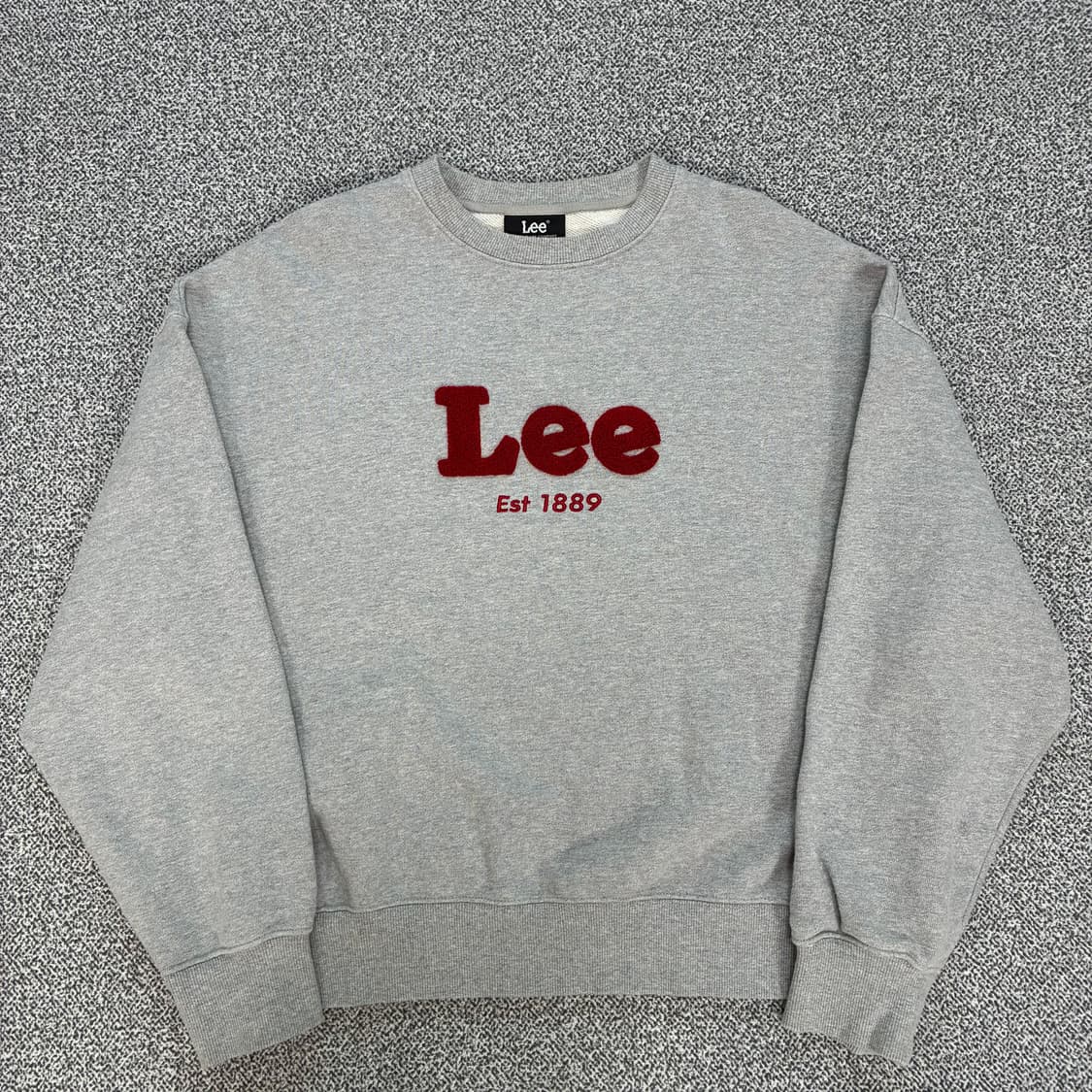 <LEE 패치 로고 맨투맨> No.1476 상품이미지3