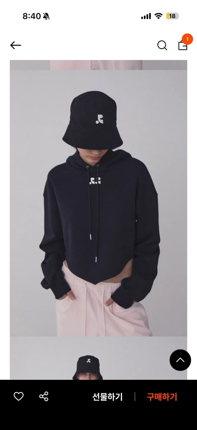 레스트앤레크레이션 블랙 후디 RR ARROW POINT HOODIE 상품이미지5