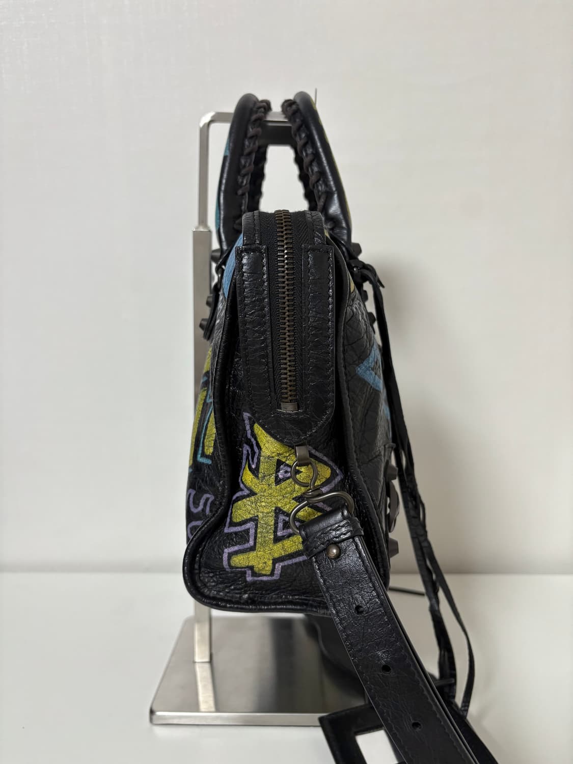 발렌시아가 그래피티 모터백 스몰 상품이미지4