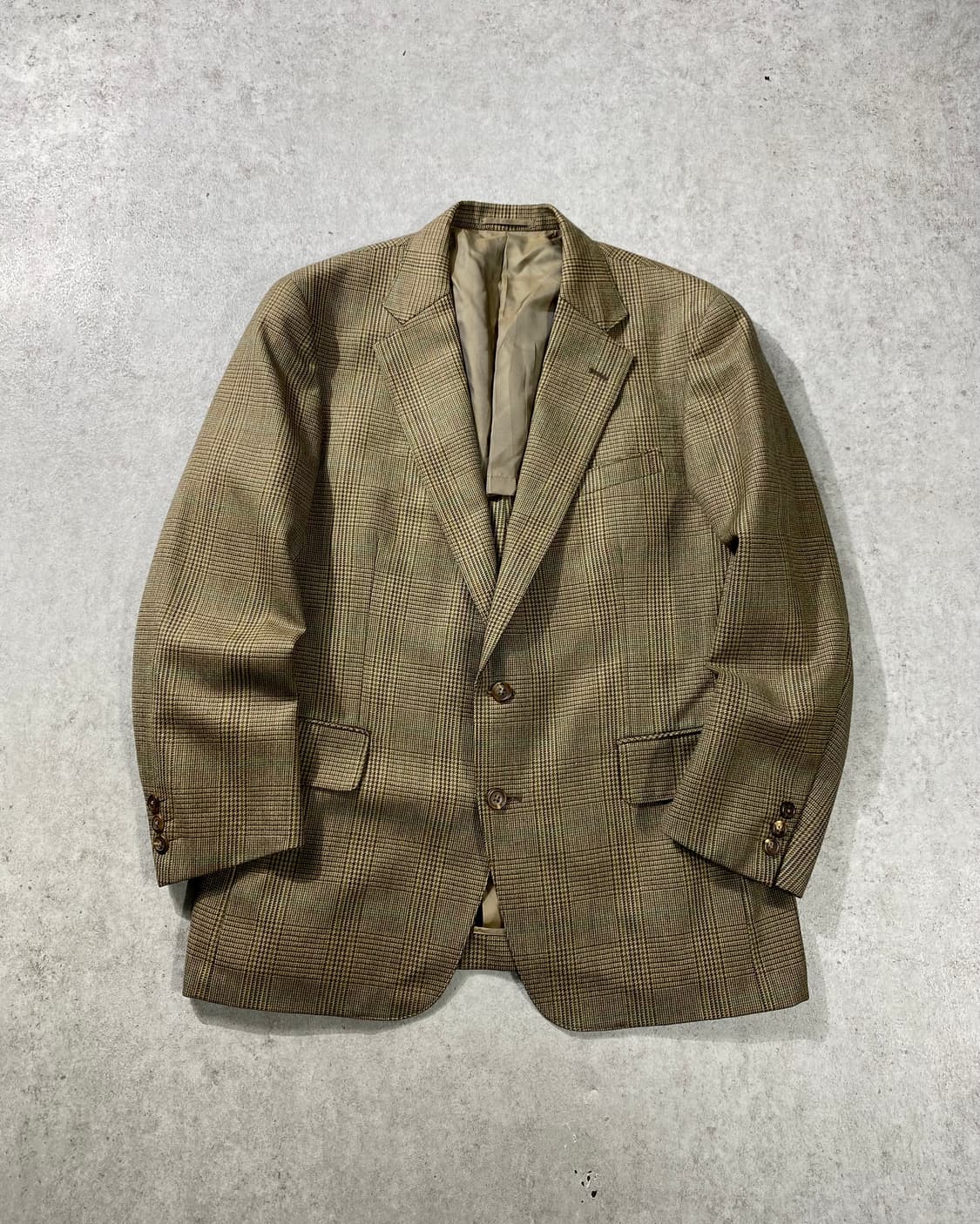 [M] 90s J.Press 제이프레스 글렌체크 울 블레이저 상품이미지1