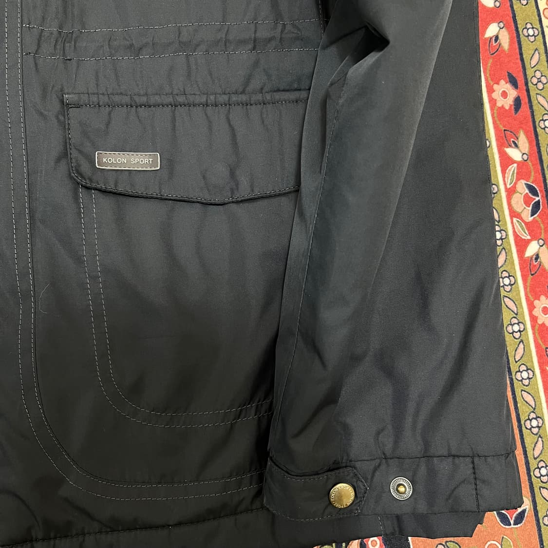 코오롱 스포츠 하이넥 4포켓 바람막이 자켓 M/95 상품이미지4