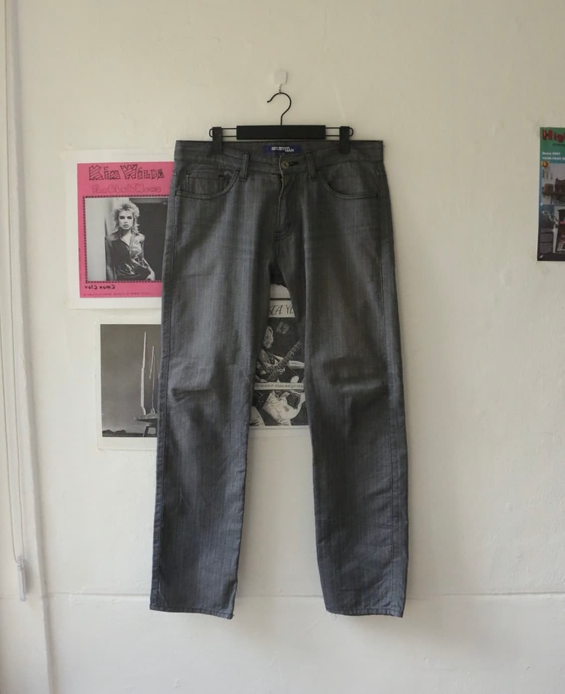 준야와타나베 맨 핀스트라이프 팬츠 상품이미지4