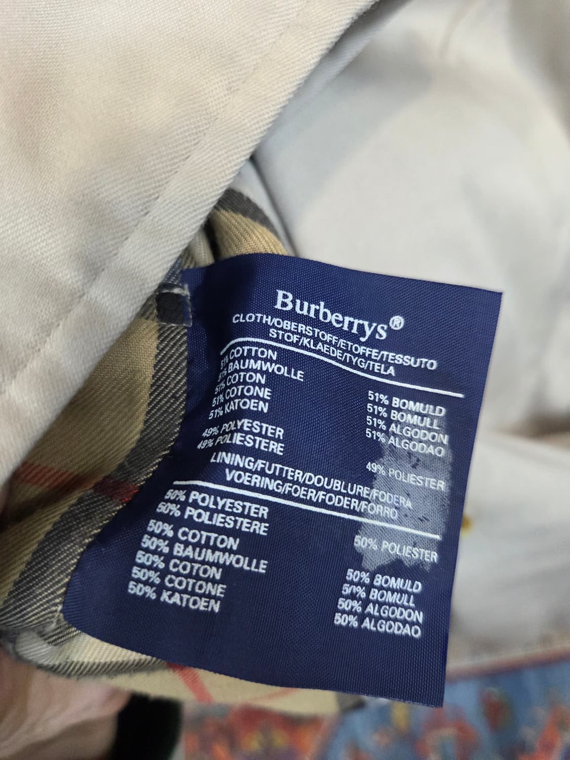 버버리 올드스쿨 벨티드 싱글코트 남성기준 m 상품이미지4