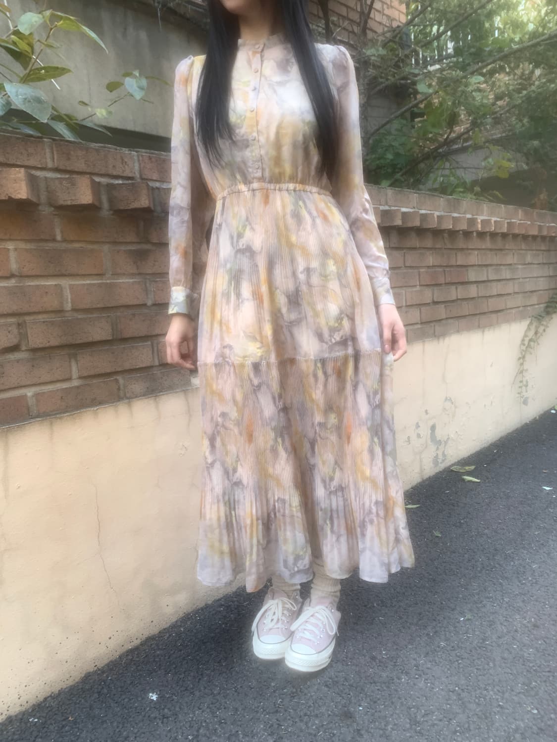 Lydia Flower Shirts Dress 상품이미지4