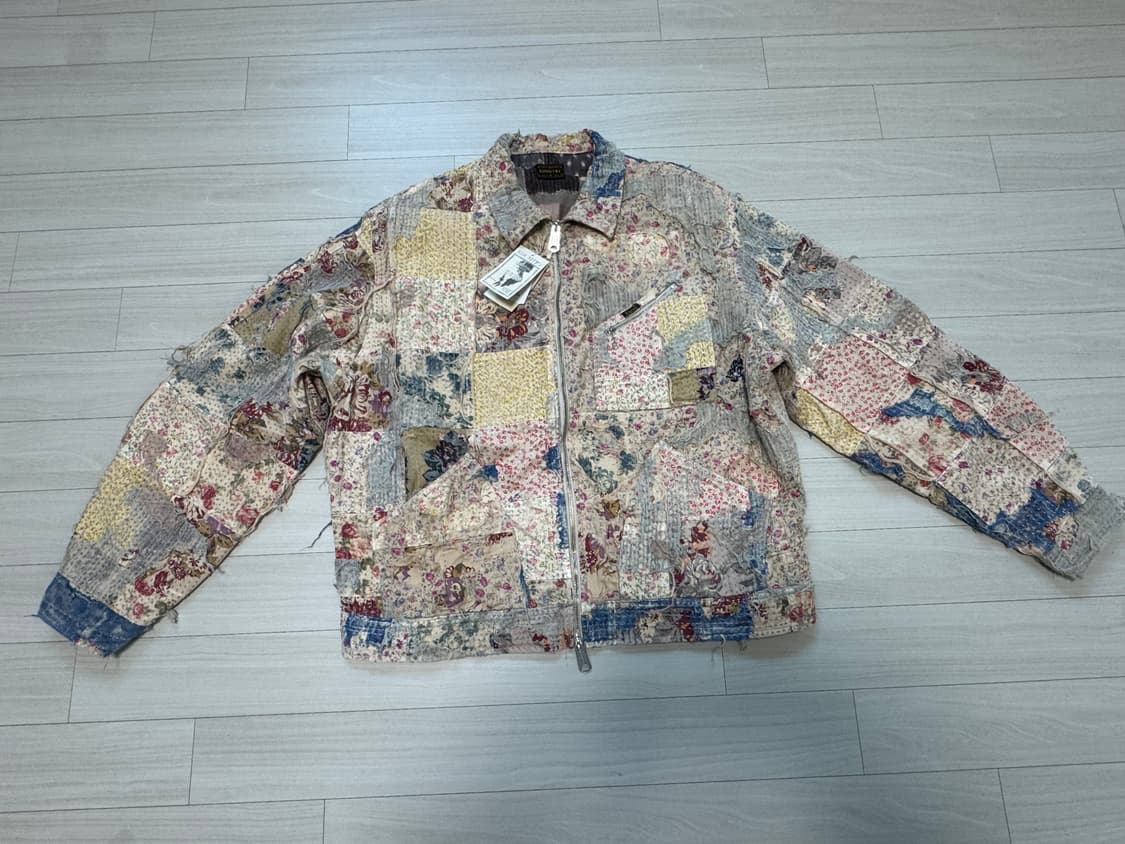 캐피탈 마리아 보로 집업 베이지 3사이즈 판매합니다. 상품이미지3