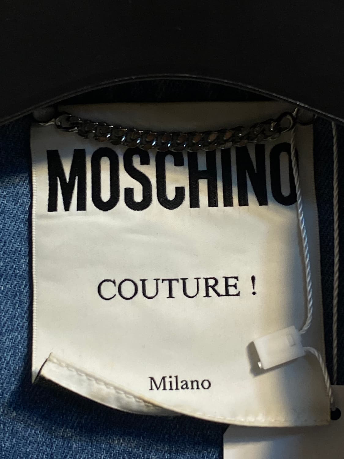 모스키노 쿠튀르 비즈 자수 데님 자켓 상품이미지8