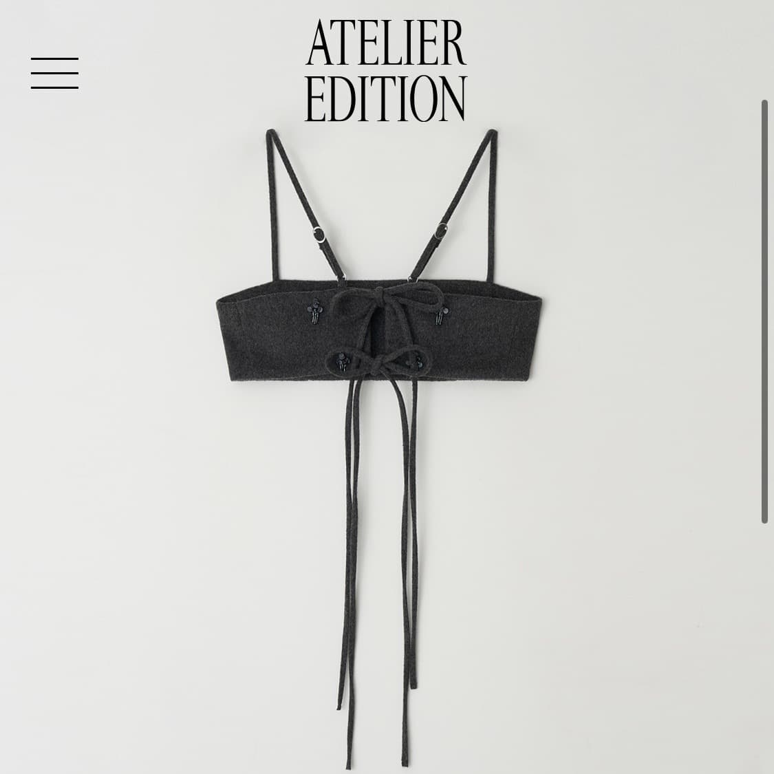 아뜰리에에디션 스커트 s 새상품 상품이미지7