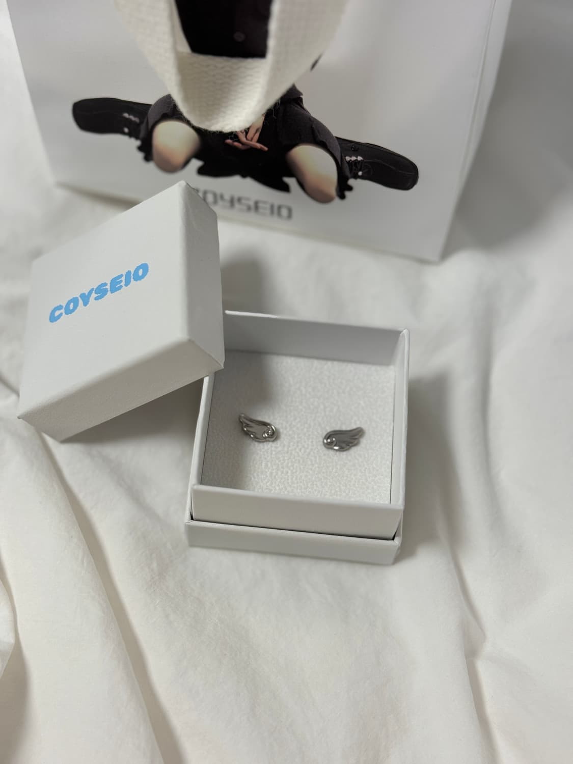 코이세이오 날개 귀걸이 coyseio  상품이미지3