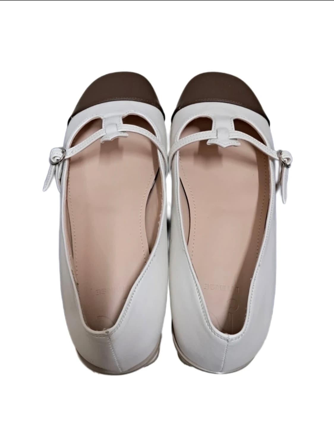 엘칸토 브라운 컬러콤비 구두(2.5cm) 상품이미지4