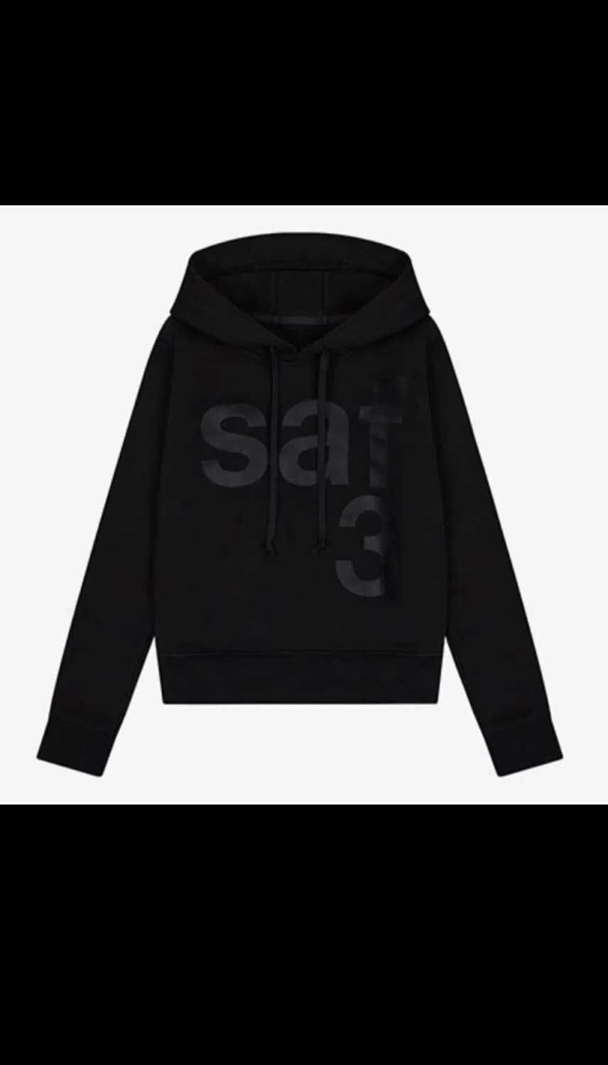 Safarispot black hoodie 1/2 상품이미지1