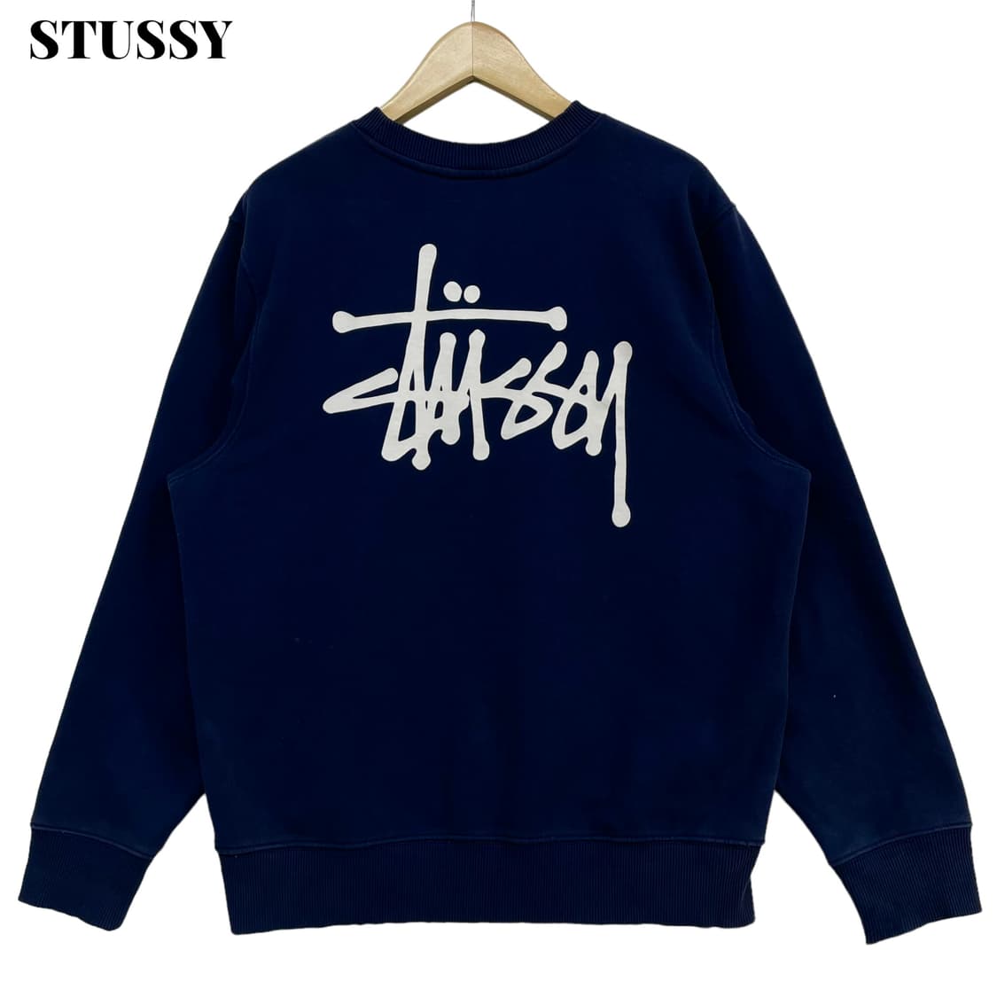 Stussy Basic Logo Sweatshirt 상품이미지1