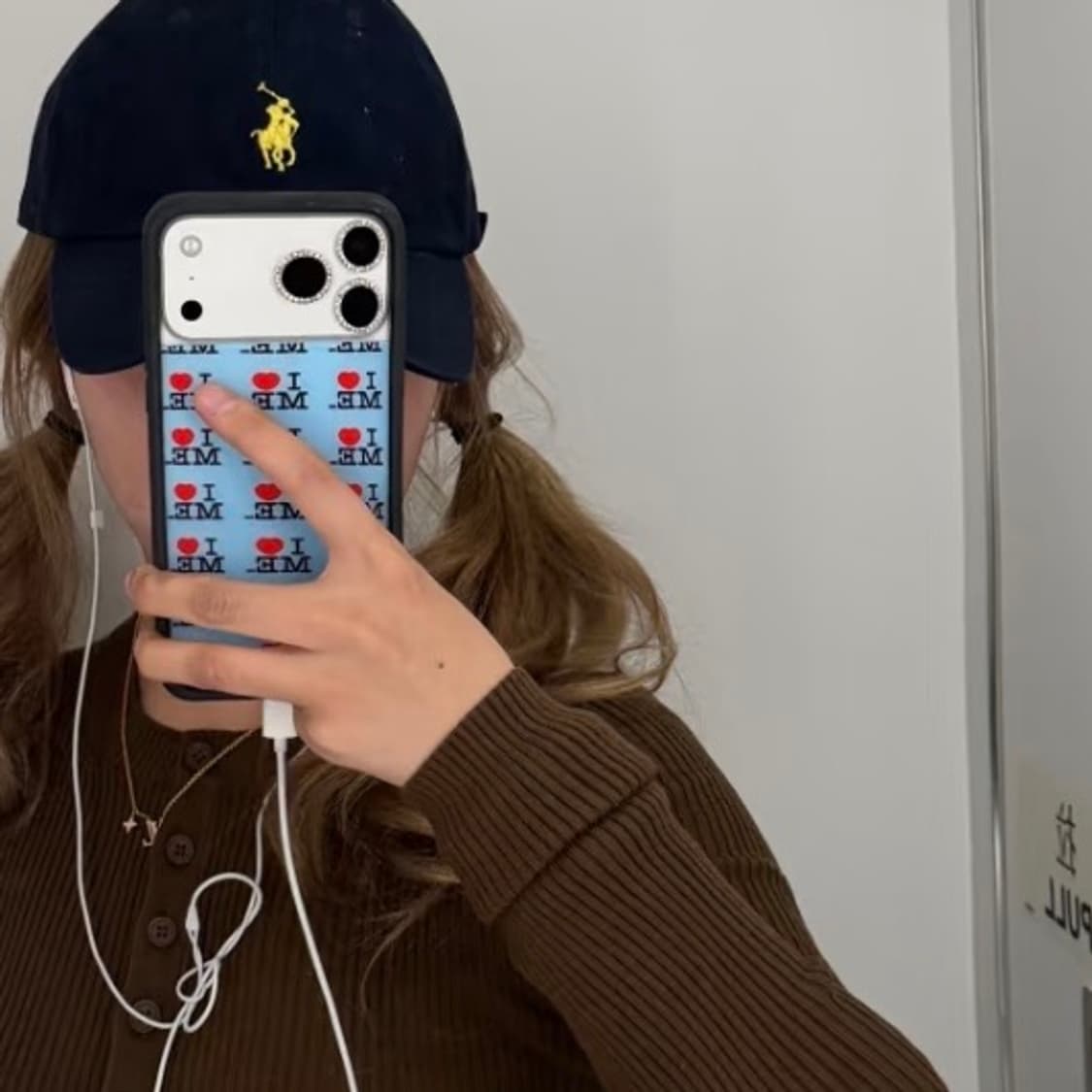 와일드플라워 아이 하트 미 아이폰 17프로맥스 케이스 상품이미지1