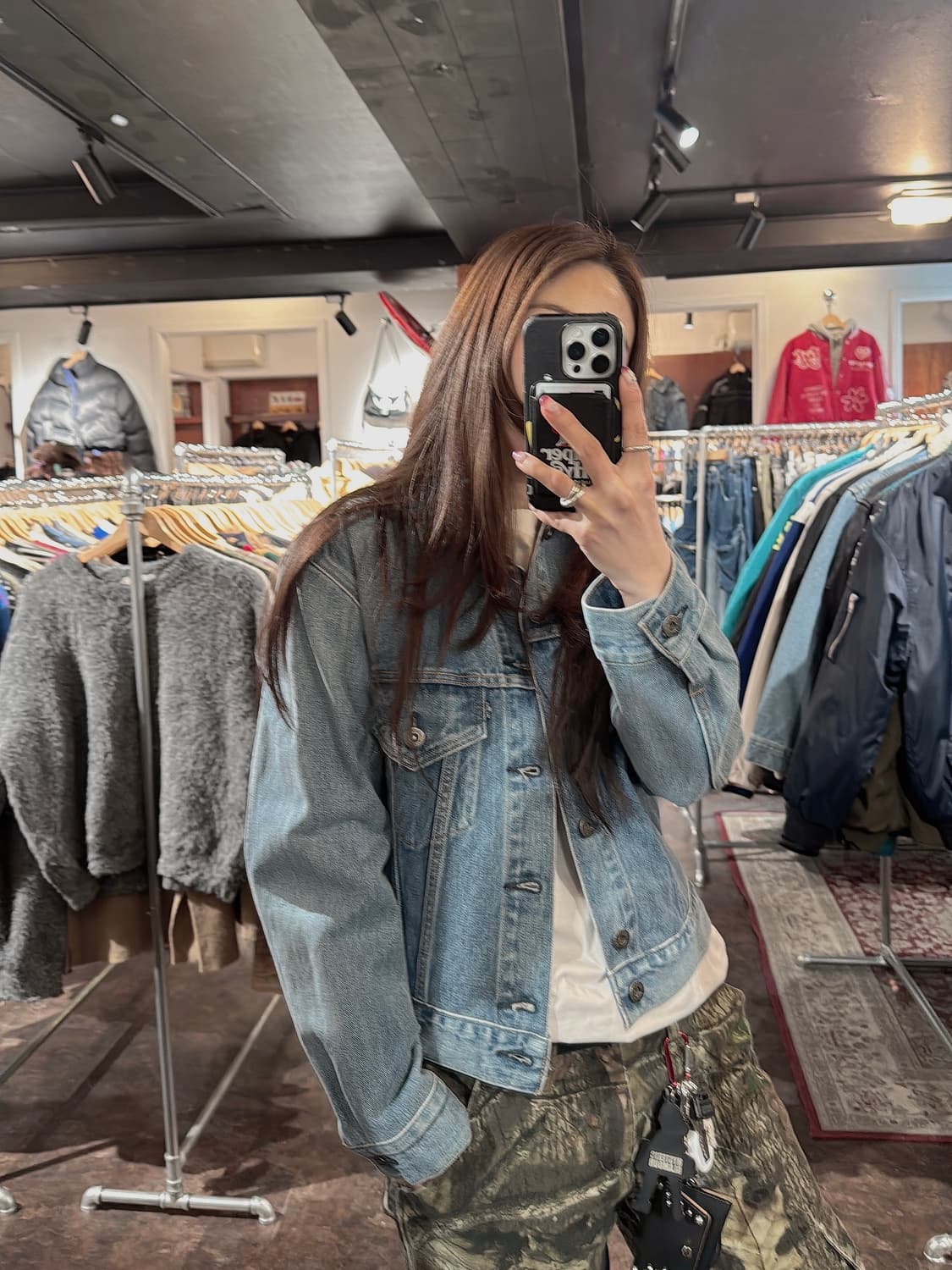 리바이스 LMC 프리미엄 블루탭 3 데님자켓 트러커자켓 M 상품이미지8