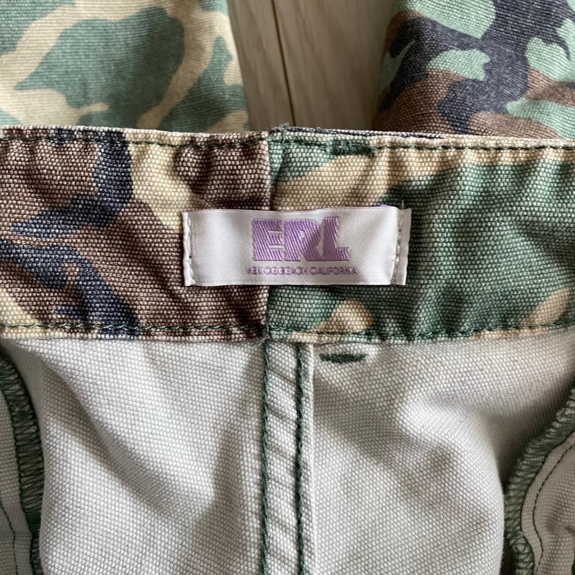 [XL] ERL 카모 카고 팬츠 상품이미지4