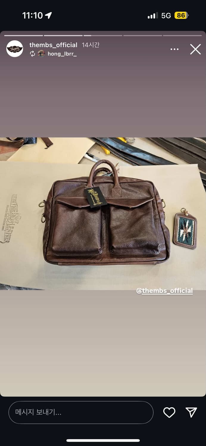 [새상품] 엠비스 브리프케이스 A-2 briefcase 크롬악셀 16인치 상품이미지3