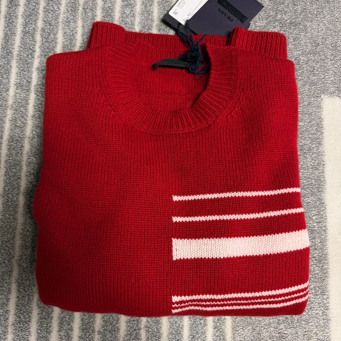 PRADA 프라다 캐시미어 100% 니트 새상품 상품이미지2