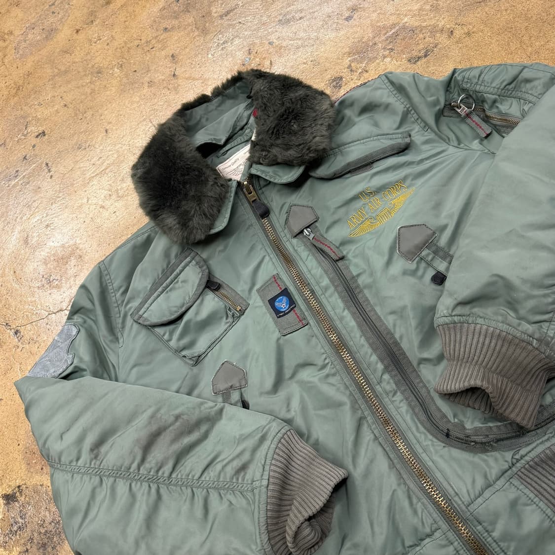 [ 정품/XXL ] 엑스톤즈 미군 파일럿 MA-1 봄버 항공 자켓 b8 상품이미지1