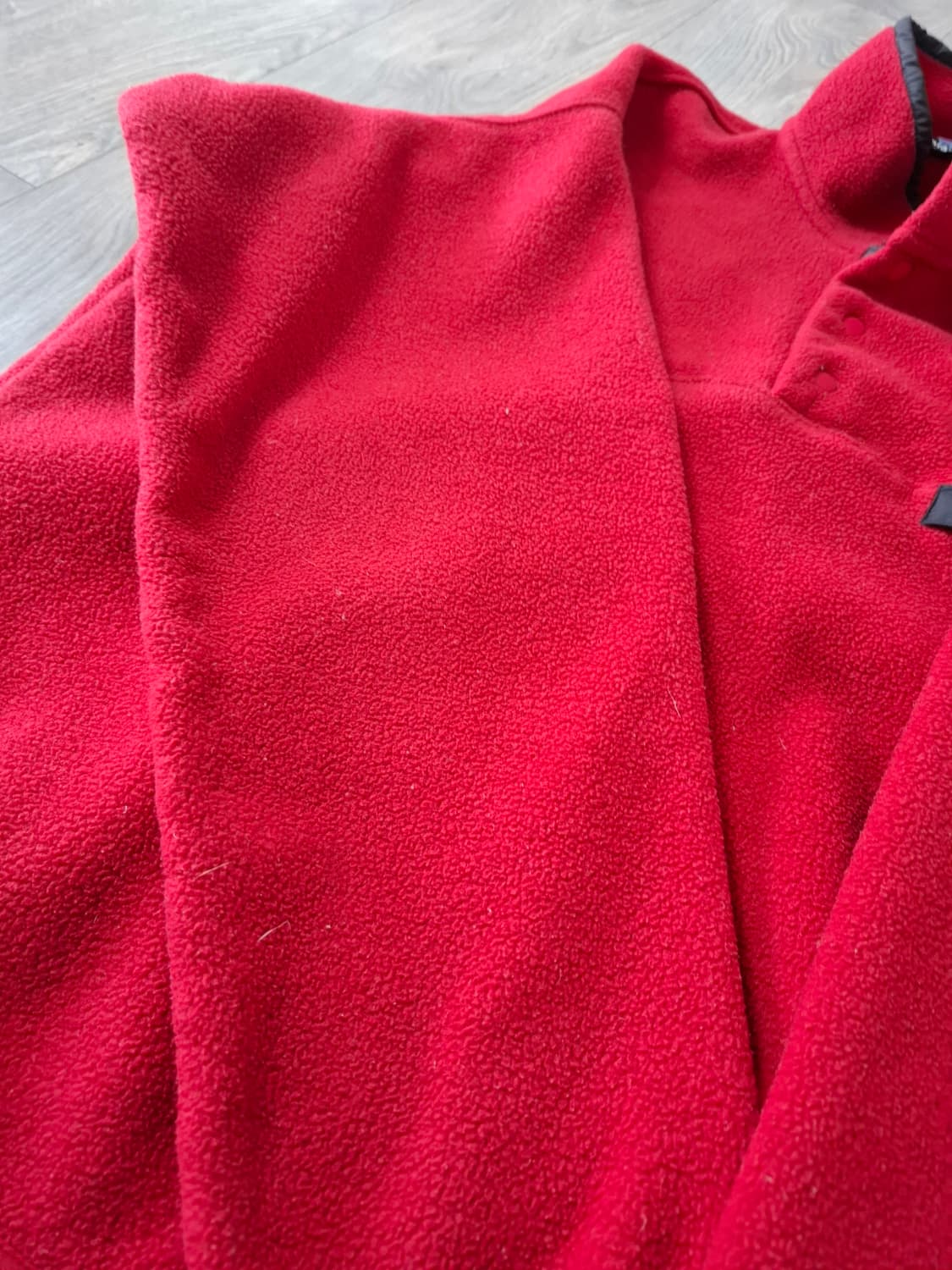 L 90s 자메이카 파타고니아 신칠라 스냅티 플리스 상품이미지7