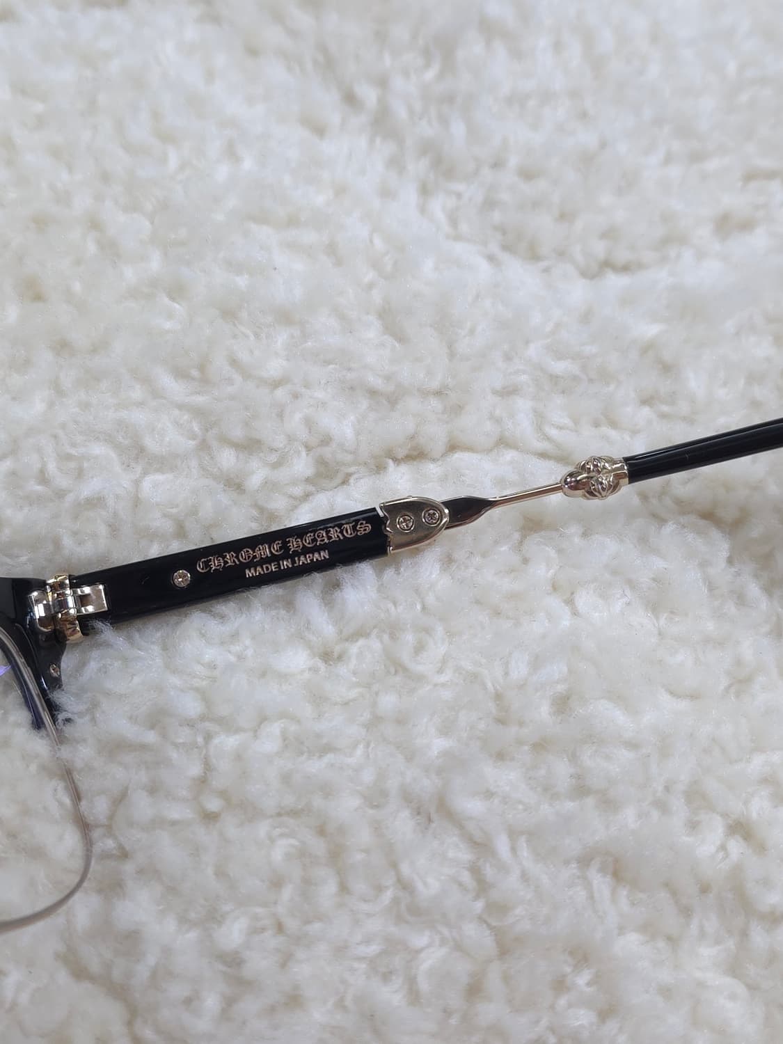 [OS] 크롬하츠 에바질리스트 안경 블랙 골드 상품이미지8