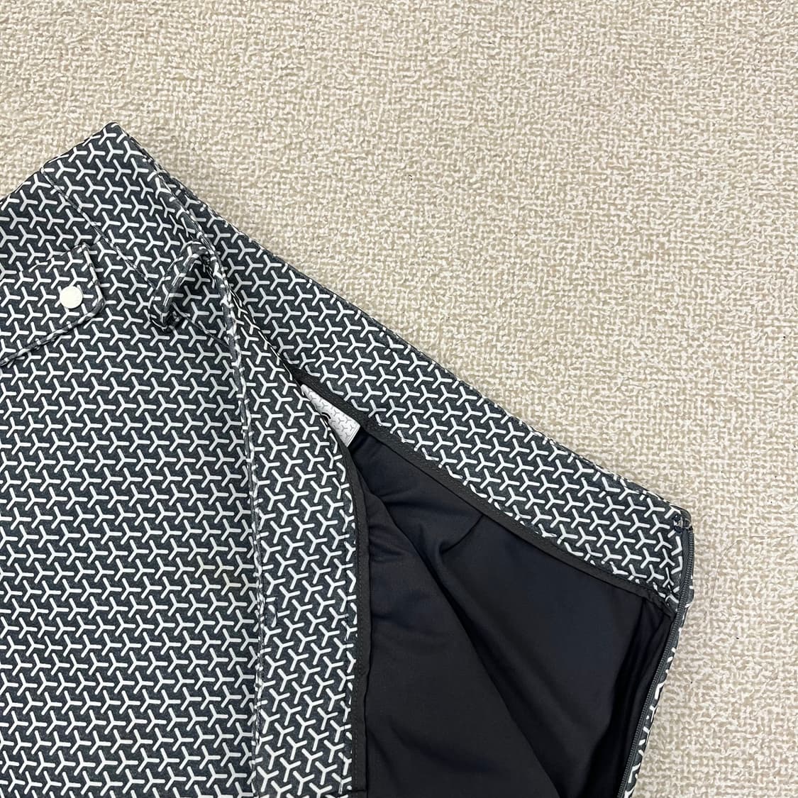 [64] 와이드앵글 골프 패턴 큐롯 치마 스커트 4122 상품이미지4