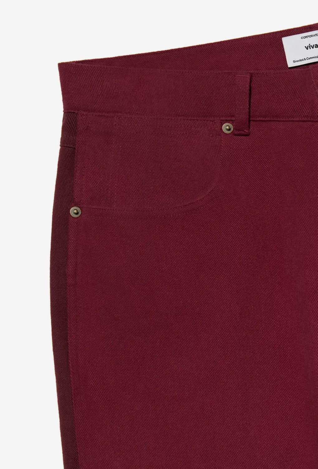 비바스튜디오 TWO TONE DENIM [RED] 상품이미지6