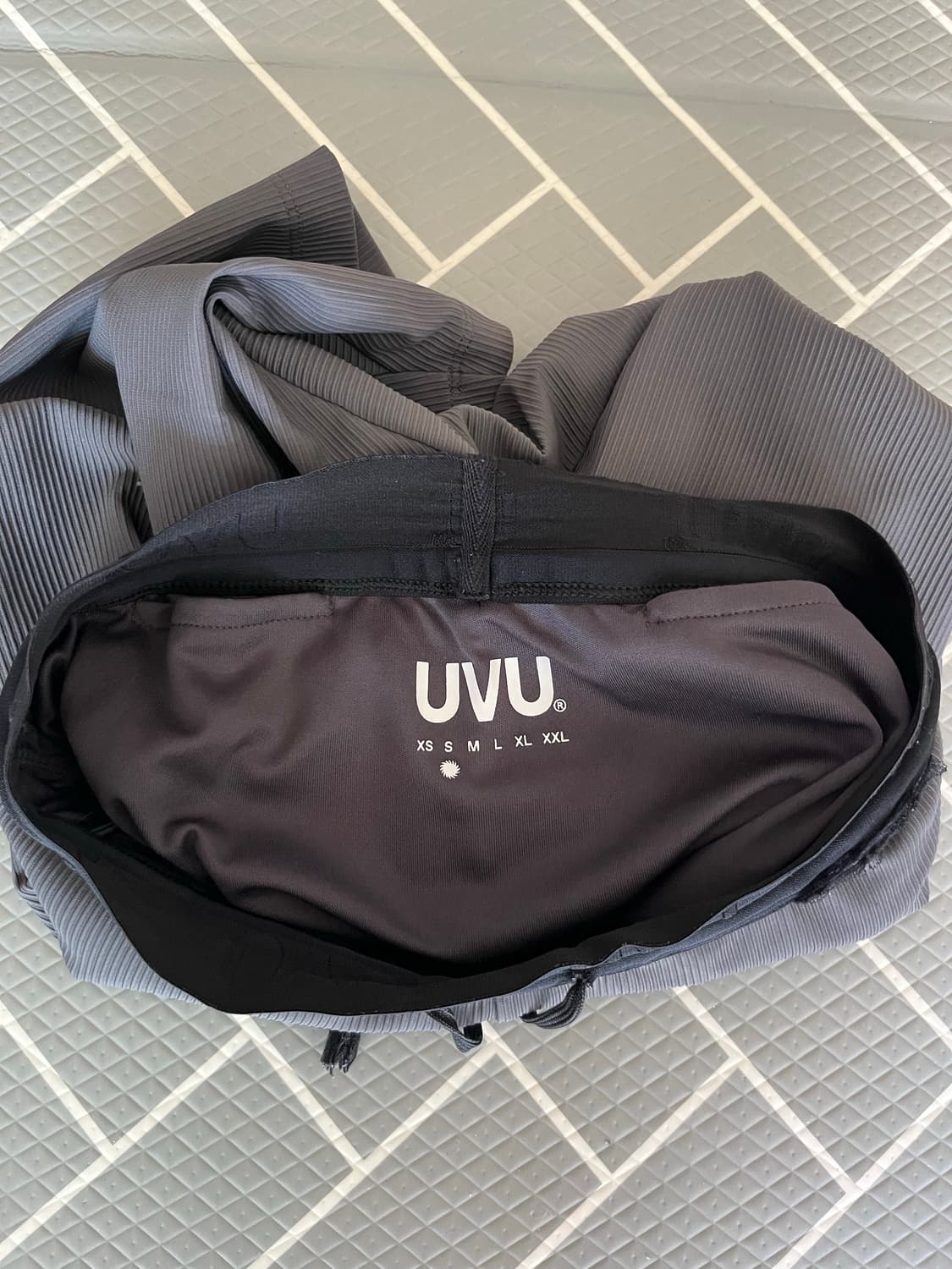uvu 하프 타이즈 그레이 S 상품이미지4