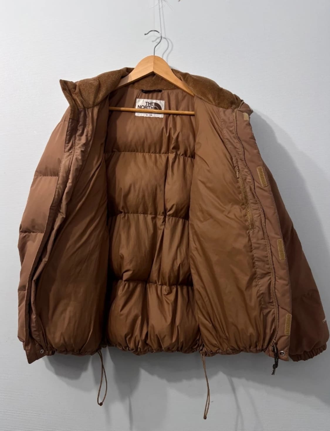 노스페이스 눕시 패딩 브라운 105 상품이미지3
