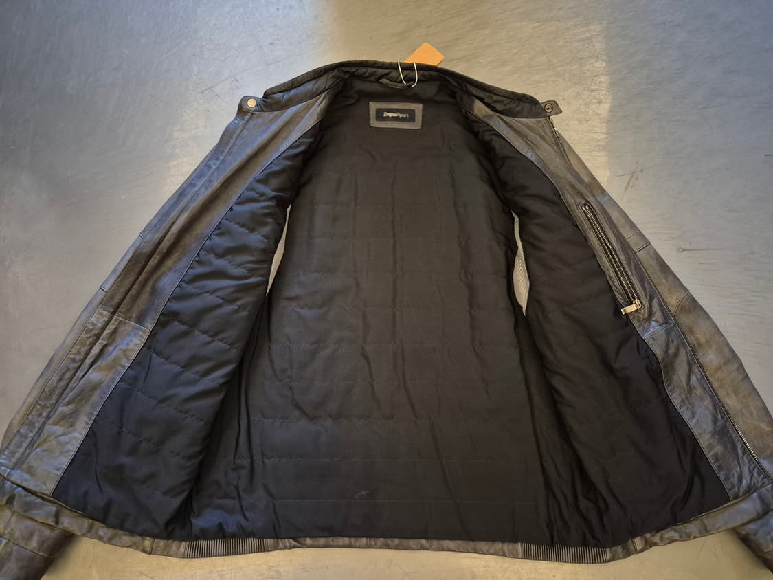 제냐스포츠 양가죽 라이더 자켓 상품이미지3