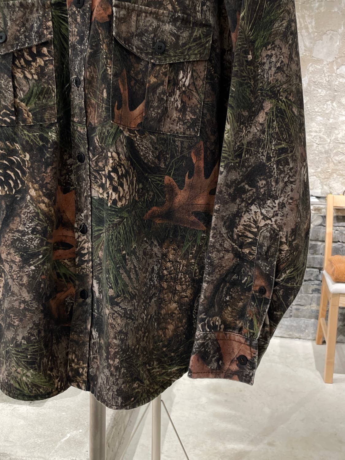 트루 팀버 카모 트윈 포켓 리얼 트리 셔츠 상품이미지5