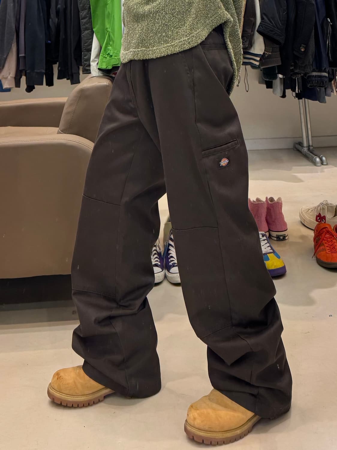 디키즈 더블니 워크팬츠 상품이미지7