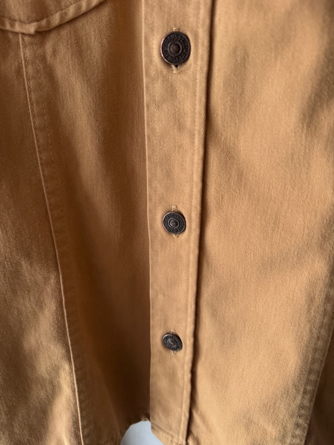 [S]70's 리바이스 Made in USA 샤모아 웨스턴 셔츠 상품이미지4
