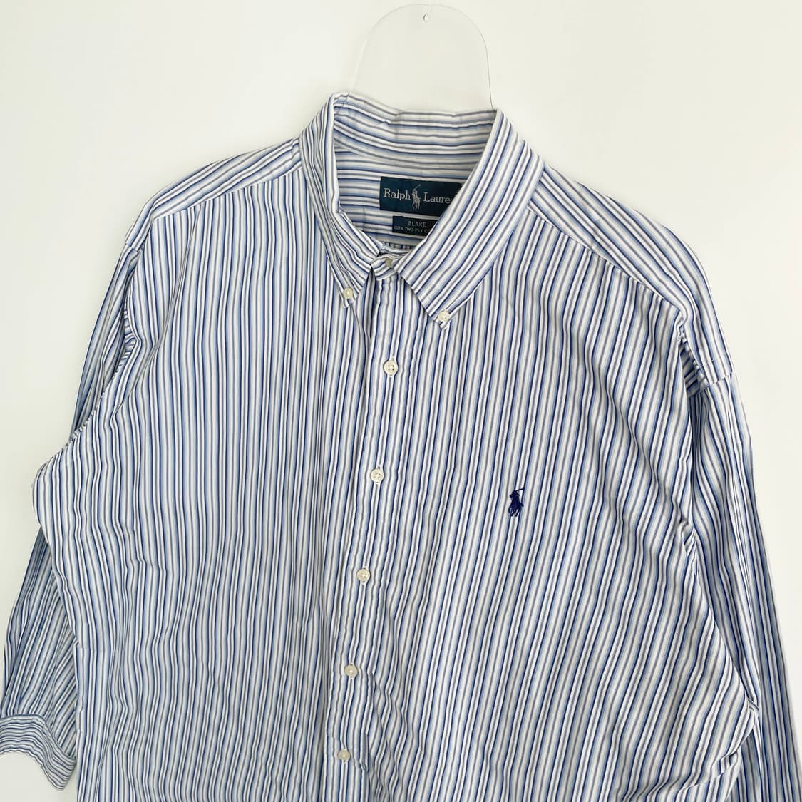 A2 폴로 랄프로렌 스트라이프 코튼 셔츠  110사이즈 상품이미지2