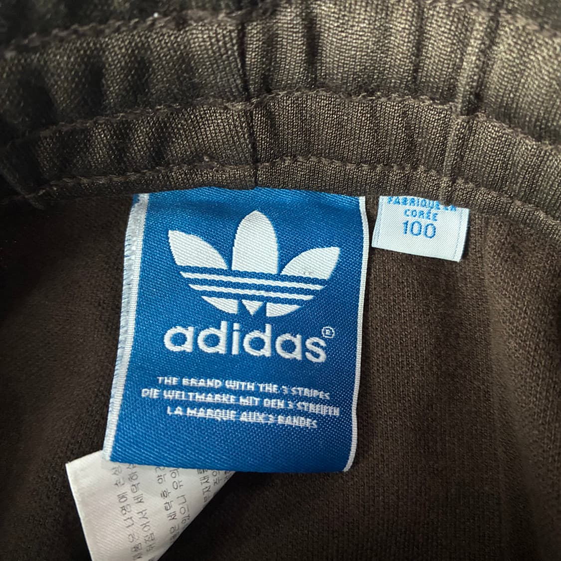 아디다스 삼선 트레이닝 바지 블랙 L 상품이미지2