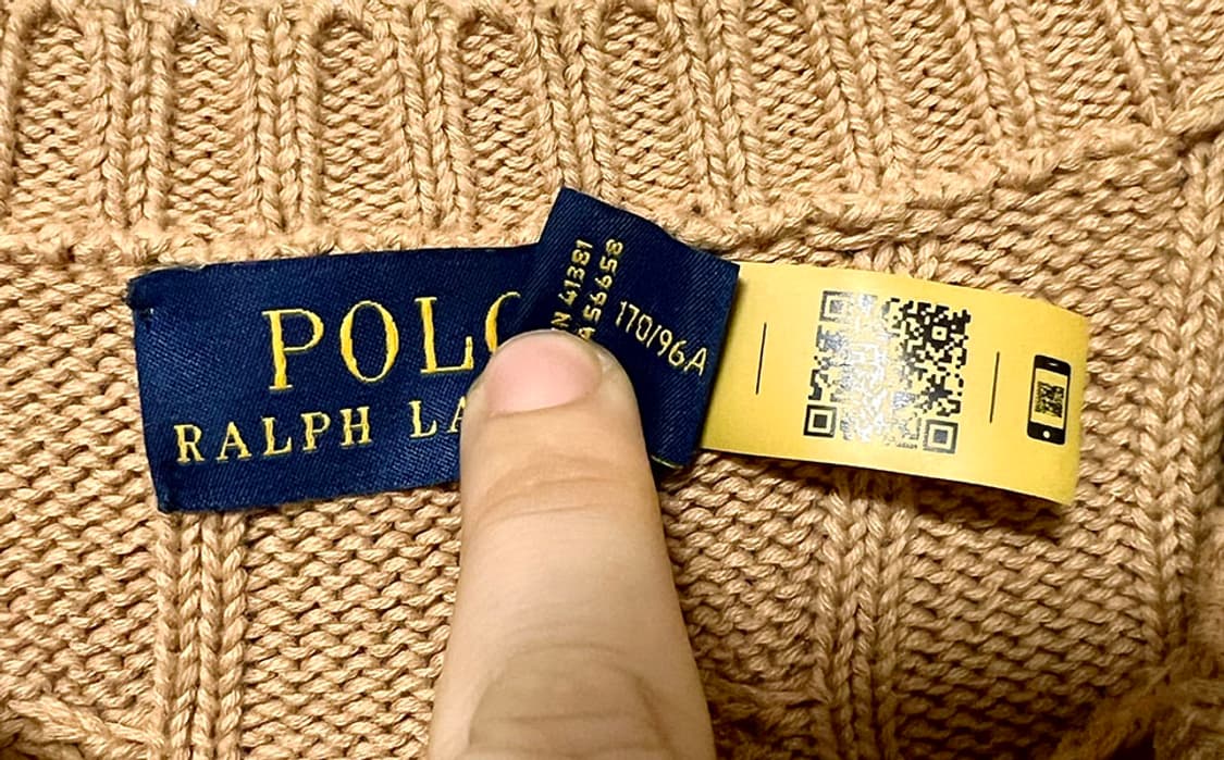 POLO 폴로 여자 꽈배기니트 케이블 반팔 라운드넥 캐주얼 M 95 66 상품이미지4