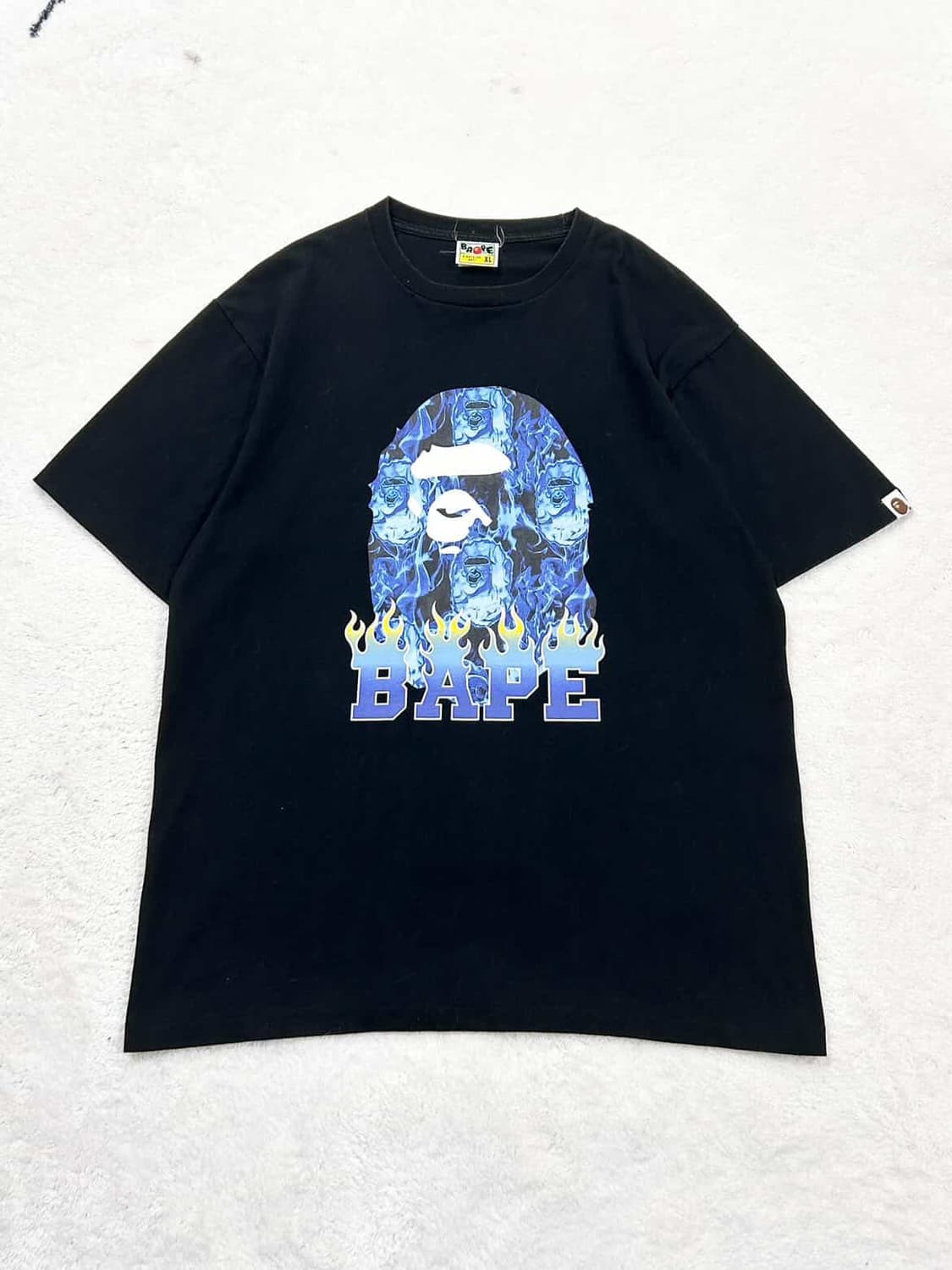 베이프 빅사루 플레임 반팔 상품이미지6